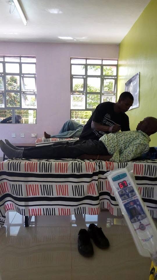 Wellness therapy session